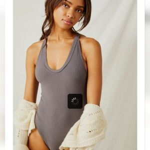 free people speed dial bodysuit nwot  size XS